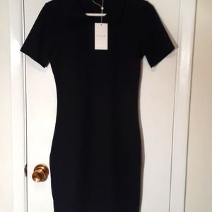 NWT ribbed polo dress